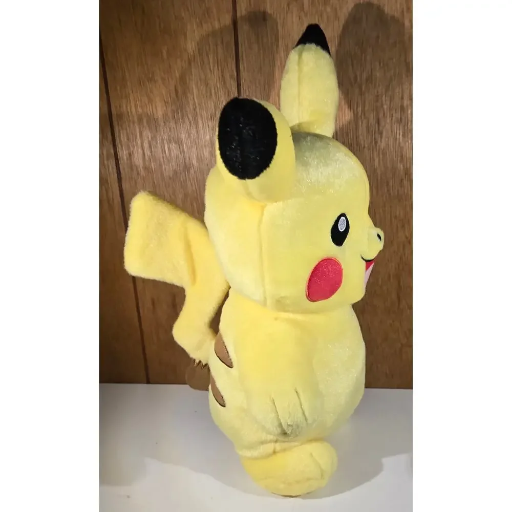 Build-A-Bear Pokemon Pikachu Plush Winking 25th Celebration Yellow BAB